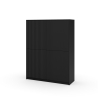 Credenza alta mobile moderno con ante cannettate Budapest Modello