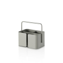 Portaoggetti organizer contenitore in metallo opaco con 3 vani Kogi S Offerta