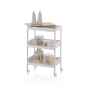 Carrello mobiletto con ruote e 3 ripiani contenitori Lando B Catalogo