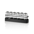Portaspezie da cucina con set 6 barattoli in vetro Lyu Promozione