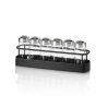 Portaspezie da cucina con set 6 barattoli in vetro Lyu Promozione
