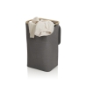 Cesto porta biancheria in legno bamboo e tessuto Mark Stock