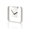 Orologio da parete e da tavolo in metallo 20x20cm design moderno Nova Offerta