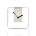 Orologio da parete e da tavolo in metallo 20x20cm design moderno Nova Vendita