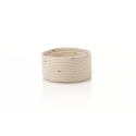 Set 2 cestini portaoggetti in cotone intrecciato Omar Sconti