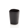 Set accessori da bagno ceramica nero opaca e legno di noce Rodi Offerta