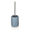 Set accessori da bagno 4 pezzi in ceramica opaca blu Skylar Sconti