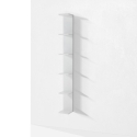 Libreria scaffale a giorno 6 ripiani design moderno Soft Offerta