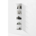 Libreria scaffale a giorno 6 ripiani design moderno Soft Saldi