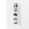 Libreria scaffale a giorno 6 ripiani design moderno Soft Saldi