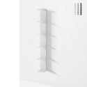 Libreria scaffale a giorno 6 ripiani design moderno Soft Promozione