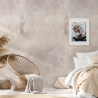 Carta da parati elegante beige per soggiorno moderno Stucco Veneziano Promozione