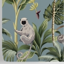 Carta da parati natura floreale jungle per soggiorno cameretta Jungla Offerta