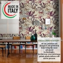 Carta da parati elegante moderna per soggiorno camera da letto Alghe Stock