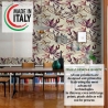 Carta da parati elegante moderna per soggiorno camera da letto Alghe Stock