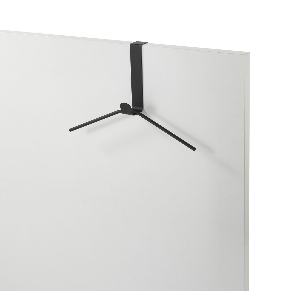 Appendiabiti per porta in metallo nero Trim Promozione Appendiabiti per porta in metallo nero Trim Promozione