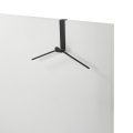 Appendiabiti per porta in metallo nero Trim Promozione