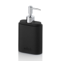 Set da bagno 4 pezzi in resina nero Zima Vendita