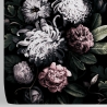 Carta da parati a fiori per camera da letto shabby chic Floreale Scura Offerta