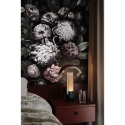 Carta da parati a fiori per camera da letto shabby chic Floreale Scura Catalogo