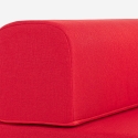 Poltrona letto pieghevole salvaspazio 2in1 in tessuto Betty Misure