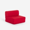 Poltrona letto pieghevole salvaspazio 2in1 in tessuto Betty Prezzo