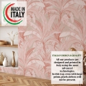 Carta da parati elegante raffinata per soggiorno Jungla Tropicale  Rosa Catalogo