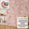 Carta da parati elegante raffinata per soggiorno Jungla Tropicale  Rosa Catalogo