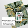 Carta da parate jungle adesiva con alberi Foresta Tropicale Verde Sconti