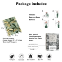 Carta da parate jungle adesiva con alberi Foresta Tropicale Verde Stock