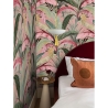Carta da parati raffinata florale stile jungle Bosco Tropicale Rosa Offerta