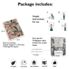 Carta da parati raffinata florale stile jungle Bosco Tropicale Rosa Stock