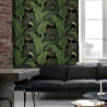 Carta adesiva da parati di design natura giungla Foglia di Banano Nero Promozione