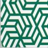 Carta da parati adesiva per soggiorni moderni Geometrica Verde Stock