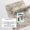 Carta da parati beige elegante floreale per camera da letto Foglie Edera Catalogo