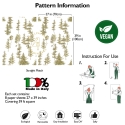 Carta da parati adesiva foresta per soggiorno ingresso  Pini Verdi Sconti