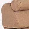Poltrona letto singolo pieghevole da terra salvaspazio Jasmine Saldi