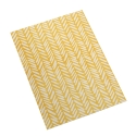 Carta da parati adesiva vintage per soggiorno Geometrica Gialla Offerta
