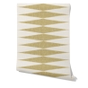 Carta da parati design geometrico vintage tessuto Chevron Stile Scandinavo Offerta