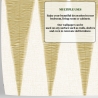 Carta da parati design geometrico vintage tessuto Chevron Stile Scandinavo Saldi