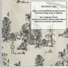 Carta da parati foresta vintage bianco e nero Toile de Jouy Ufo Nero Sconti