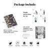 Carta da parati piante natura jungle sfondo blu Giungla Botanica Saldi