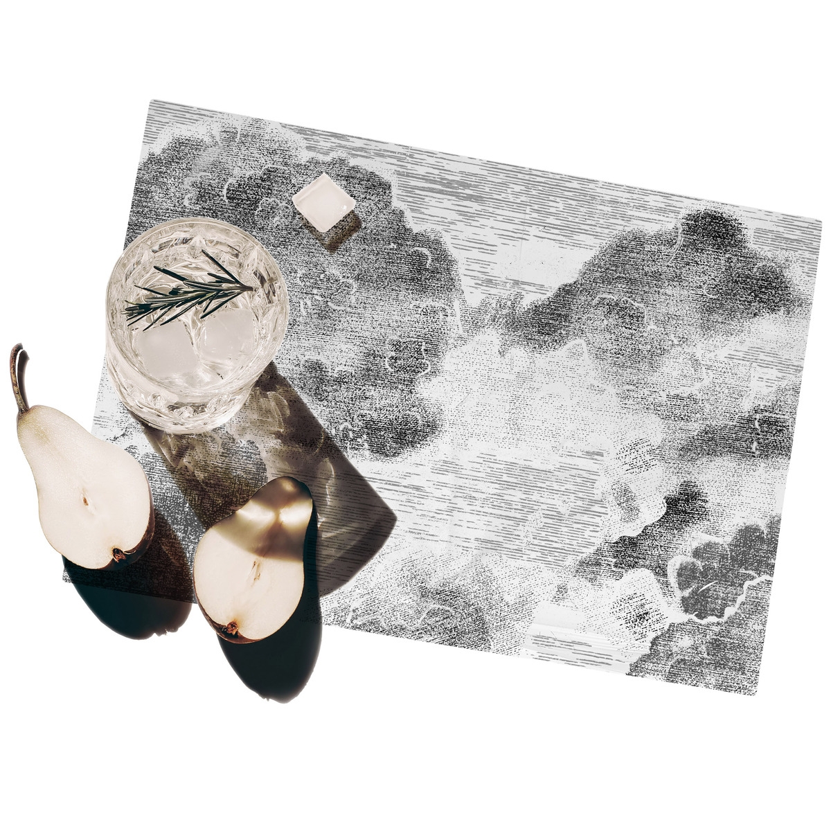 Set 2 tovagliette americane eleganti per colazione stile vintage Nuvole Promozione Set 2 tovagliette americane eleganti per colazione stile vintage Nuvole Promozione
