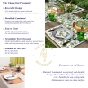 Set 2 tovagliette americane lavabili stile naturale Royal Garden Offerta