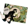 Set 2 tovagliette americane da tavolo colazione Scimmiette Verde Promozione