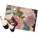 Set 2 tovagliette americane stile floreale plastificate lavabili Velvet Promozione