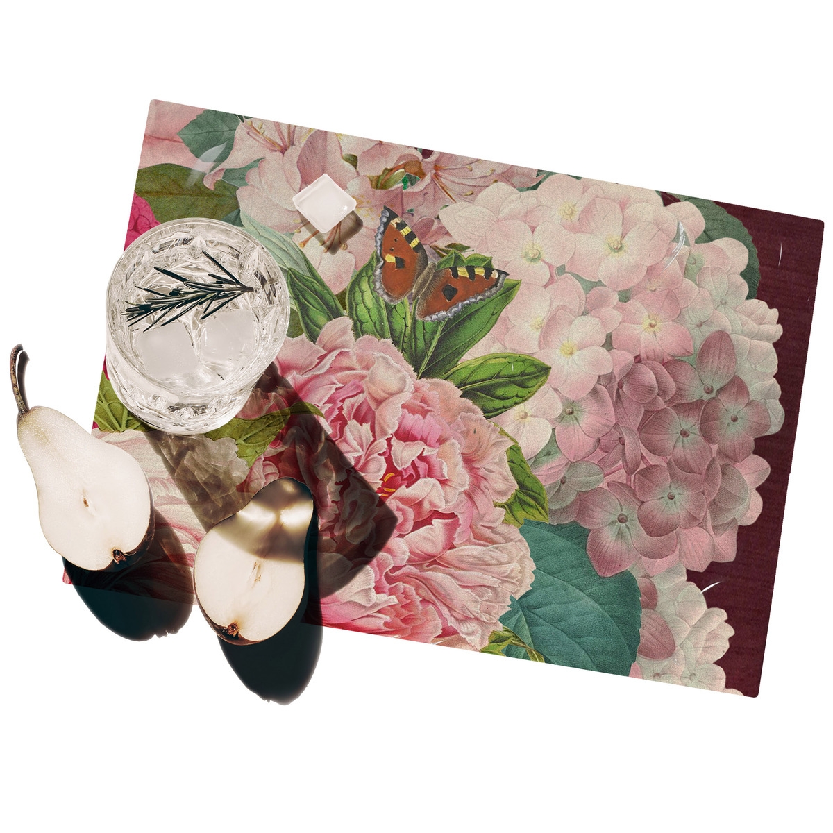 Set 2 tovagliette americane stile floreale plastificate lavabili Velvet Promozione Set 2 tovagliette americane stile floreale plastificate lavabili Velvet Promozione