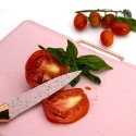 Set 3 taglieri di plastica cucina effetto granito rosa Bisetti Stonerose Saldi