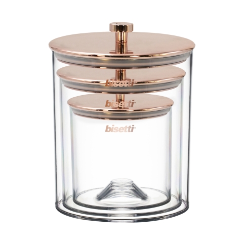 Set 3 barattoli da cucina impilabili salvaspazio salvafreschezza Stonerose Promozione