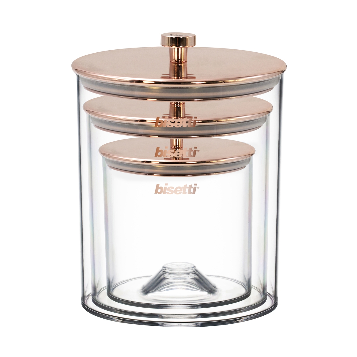 Set 3 barattoli da cucina impilabili salvaspazio salvafreschezza Stonerose Promozione